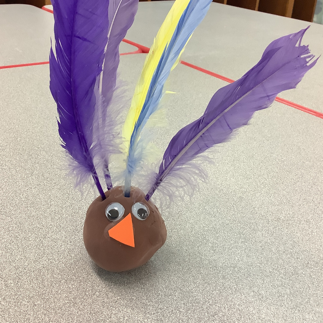 thanksgiving turkey DIY arts and crafts ECC classroom los angeles beverly hills