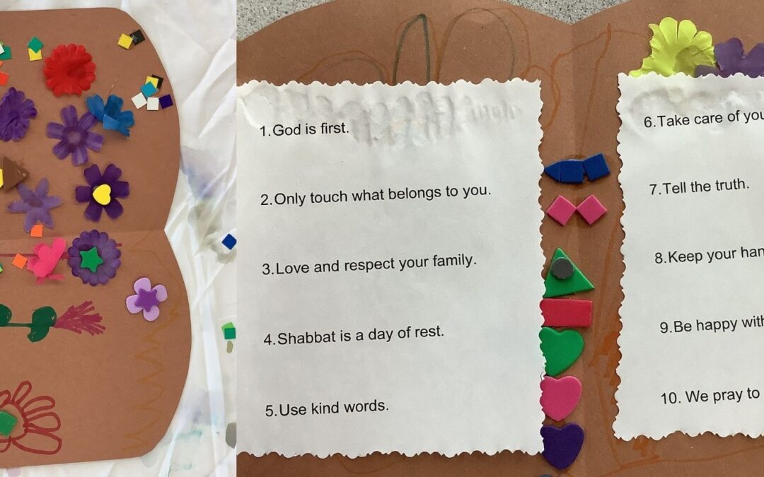 Teaching the Ten Commandments Through Art and Conversation