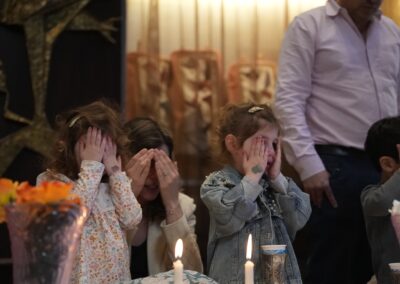 TEBH ECC preschoolers learning about shabbat