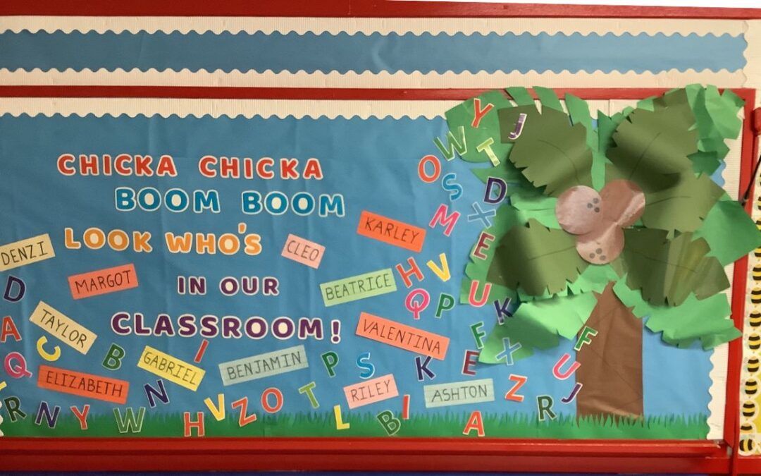 chika boom art project for preschool first day of class