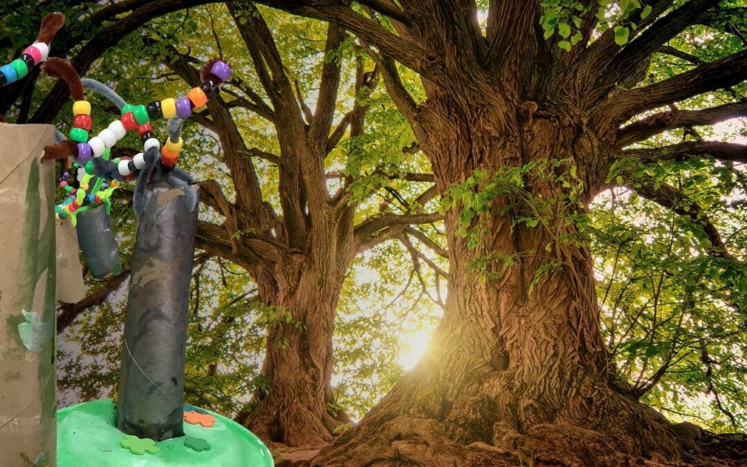 Tree Creations in Our ECC Class for Tu BiShvat