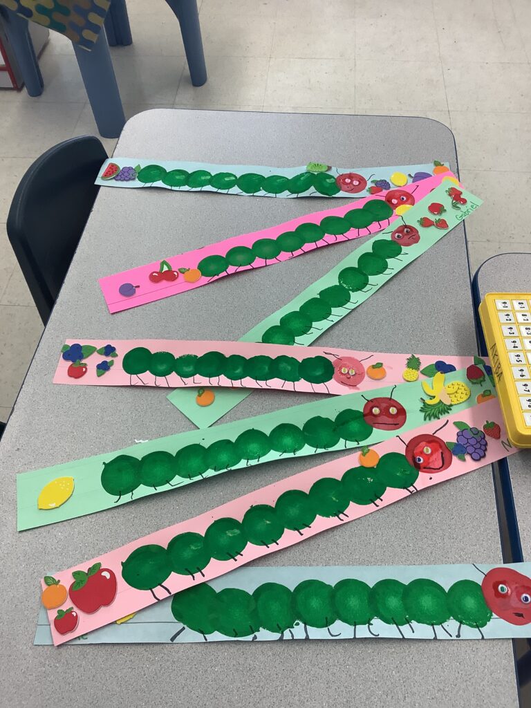 caterpillar art